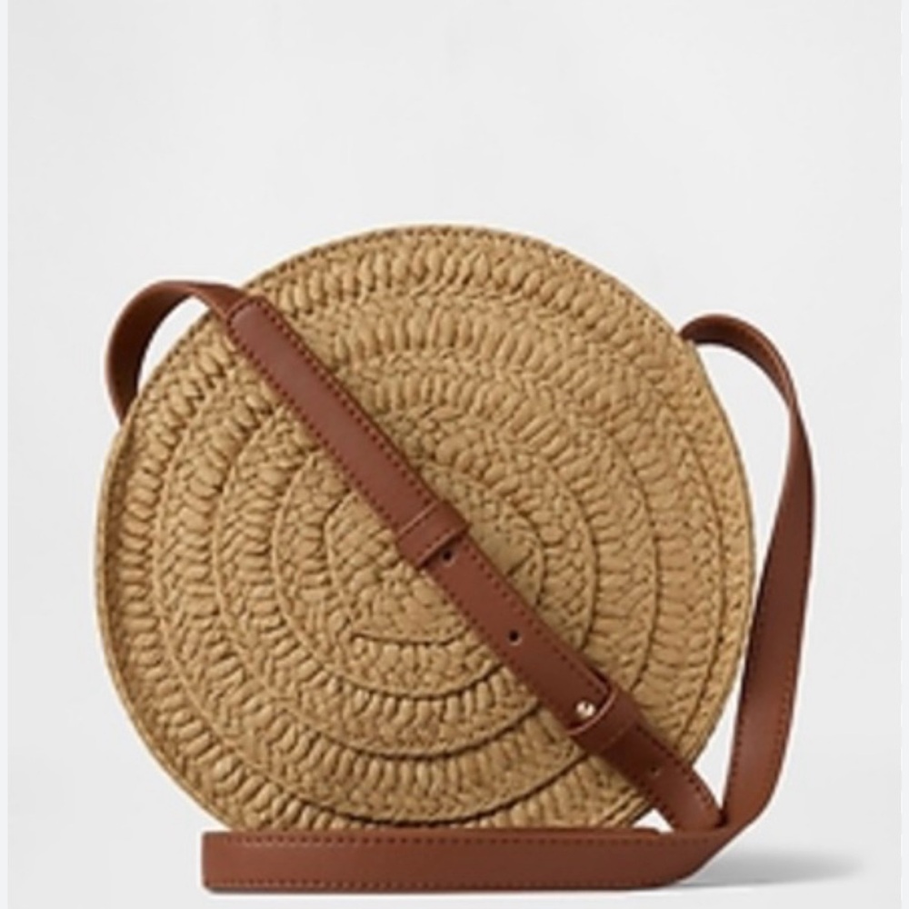 GAP Straw Crossbody Bag NWT